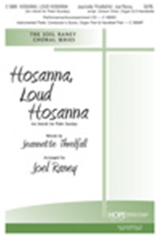 Hosanna, Loud Hosanna-An Introit for Palm Sunday